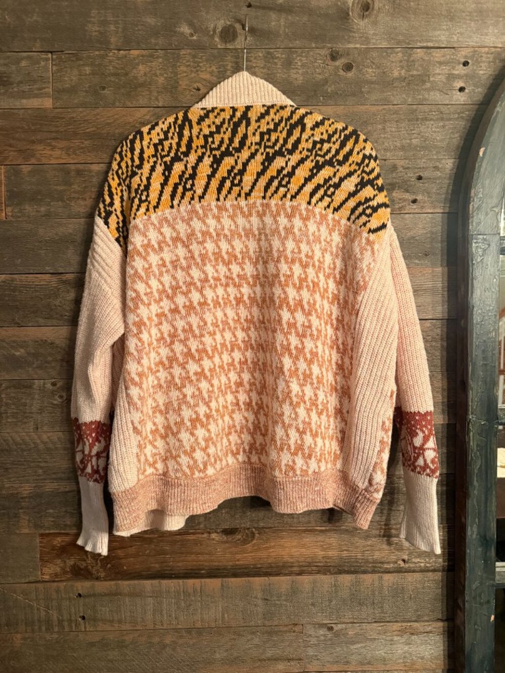 Anthropologie Pilcro Mash-Up Cardigan Sweater Sz S - Picture 4 of 4